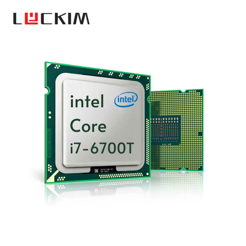 Intel Core i7-6700T Processor, 4 Cores, 8 Threads, 2.8 GHz (3.6 GHz Turbo), LGA 1151, 8MB Cache - Desktop CPU