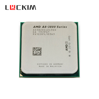 AMD A8-3820 Quad-Core Processor, 2.8 GHz, Socket FM2, 4MB Cache - Desktop CPU