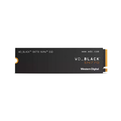 WD_BLACK SN770 2 TB NVMe Internal Gaming SSD, Gen4 PCIe, M.2 2280, Up to 5150 MB/s - WDS200T3X0E