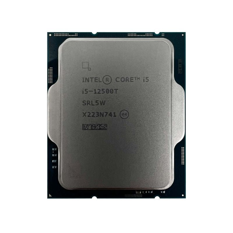 Intel Core i5-12500T Processor, 6 Cores, 12 Threads, 1.7 GHz (4.4 GHz Turbo), LGA 1700, 18MB Cache - Desktop CPU