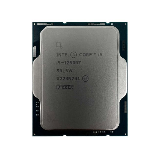 Intel Core i5-12500T Processor, 6 Cores, 12 Threads, 1.7 GHz (4.4 GHz Turbo), LGA 1700, 18MB Cache - Desktop CPU