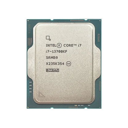 Intel Core i7-13700KF Processor, 16 Cores, 24 Threads, 3.4 GHz (5.4 GHz Turbo), LGA 1700, 30MB Cache - Desktop CPU