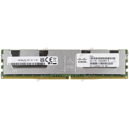 64GB DDR4 2400MHz Server RAM, ECC Registered, Heat Sink, DIMM, Brand Random Server Memory