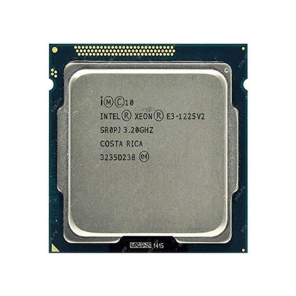 Intel Xeon E3-1225 v2 Processor, 4 Cores, 4 Threads, 3.2 GHz (3.6 GHz Turbo), LGA 1155, 8MB Cache - Server CPU