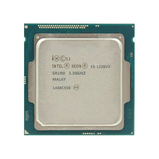 Intel Xeon E3-1226 v3 Processor, 4 Cores, 8 Threads, 3.3 GHz (3.7 GHz Turbo), LGA 1150, 8MB Cache - Server CPU