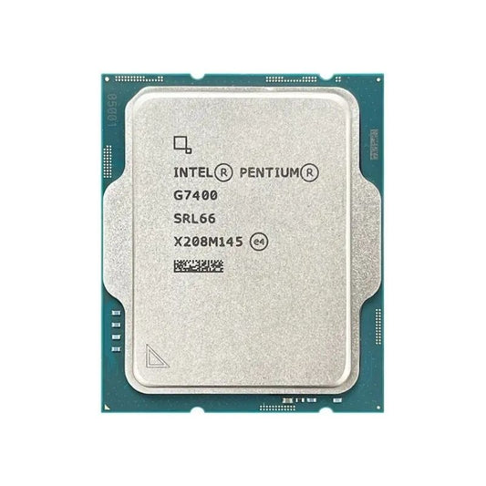 Intel Pentium G7400 Processor, 2 Cores, 4 Threads, 3.7 GHz, LGA 1700, 6MB Cache - Desktop CPU