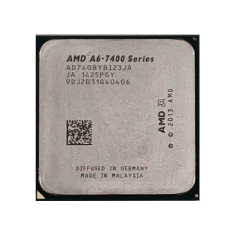 AMD A6-7400K Processor, 2 Cores, 3.5 GHz (3.9 GHz Turbo), Socket FM2+, 1MB Cache - Desktop CPU