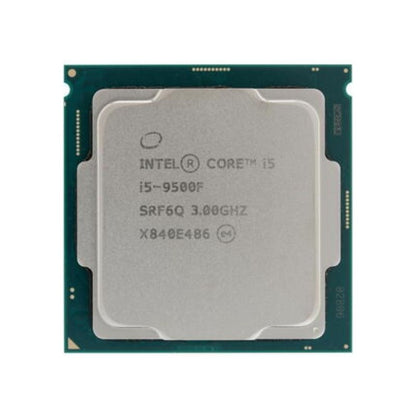 Intel Core i5-9500F Processor, 6 Cores, 6 Threads, 3.0 GHz (4.4 GHz Turbo), LGA 1151, 9MB Cache - Desktop CPU