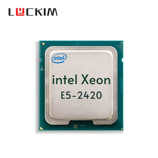 Intel Xeon E5-2420 Processor, 6 Cores, 12 Threads, 1.9 GHz (2.4 GHz Turbo), LGA 1356, 15MB Cache - Server CPU