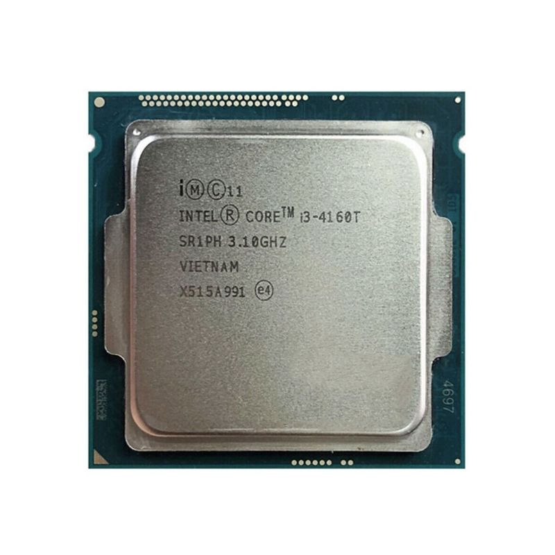 Intel Core i3-4160T Processor, 2 Cores, 4 Threads, 3.1 GHz, LGA 1150, 3MB Cache - Desktop CPU