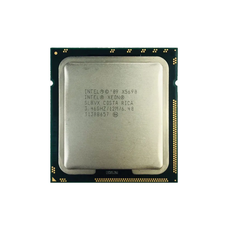 Intel Xeon X5690 Processor, 6 Cores, 12 Threads, 3.46 GHz (3.73 GHz Turbo), LGA 1366, 12MB Cache - Server CPU