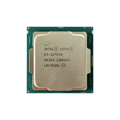 Intel Xeon E3-1275 v6 Processor, 4 Cores, 8 Threads, 3.8 GHz (4.3 GHz Turbo), LGA 1151, 8MB Cache - Server CPU