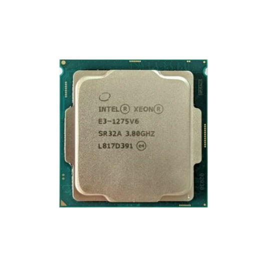 Intel Xeon E3-1275 v6 Processor, 4 Cores, 8 Threads, 3.8 GHz (4.3 GHz Turbo), LGA 1151, 8MB Cache - Server CPU