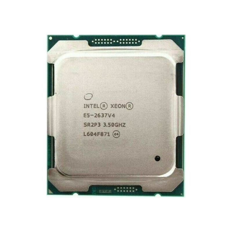 Intel Xeon E5-2637 v4 Processor, 4 Cores, 8 Threads, 3.5 GHz (3.7 GHz Turbo), LGA 2011-v3, 15MB Cache - Server CPU