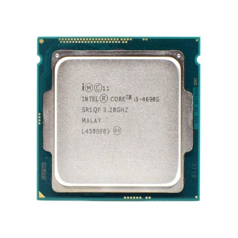 Intel Core i5-4690S Processor, 4 Cores, 4 Threads, 3.2 GHz (3.6 GHz Turbo), LGA 1150, 6MB Cache - Desktop CPU