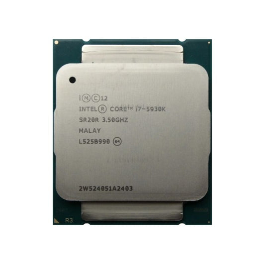 Intel Core i7-5930K Processor, 6 Cores, 12 Threads, 3.5 GHz (3.7 GHz Turbo), LGA 2011-v3, 15MB Cache - Desktop CPU