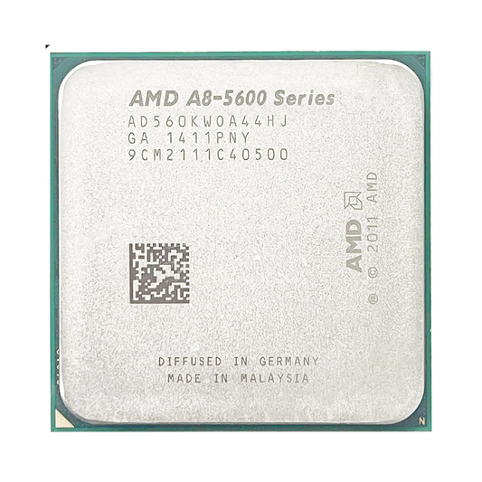 AMD A8-5600K Processor, 4 Cores, 4 Threads, 3.6 GHz (4.2 GHz Turbo), FM2, 100W TDP - Desktop APU