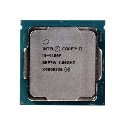 Intel Core i3-9100F Processor, 4 Cores, 4 Threads, 3.6 GHz (4.2 GHz Turbo), LGA 1151, 6MB Cache - Desktop CPU