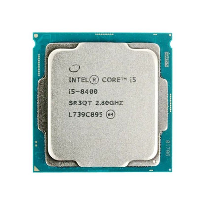 Intel Core i5-8400 Processor, 6 Cores, 6 Threads, 2.8 GHz (4.0 GHz Turbo), LGA 1151, 9MB Cache - Desktop CPU