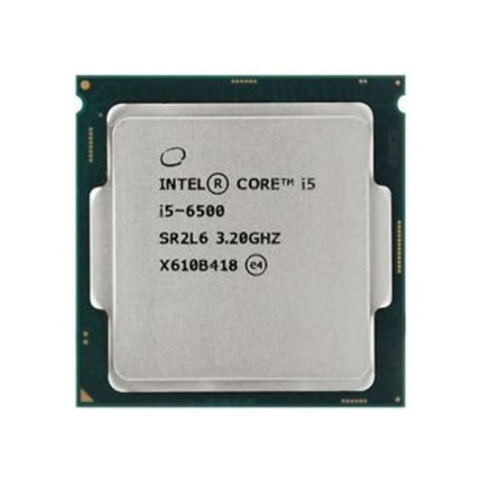 Intel Core i5-6500 Processor, 4 Cores, 4 Threads, 3.2 GHz (3.6 GHz Turbo), LGA 1151, 6MB Cache - Desktop CPU