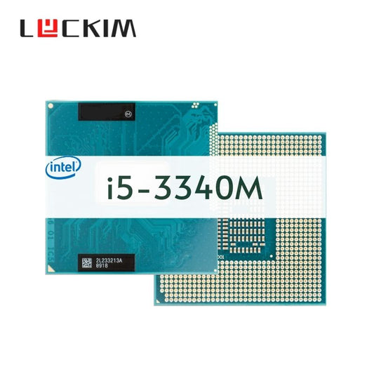 Intel Core i5-3340M Processor, 2 Cores, 4 Threads, 2.7 GHz (3.4 GHz Turbo), LGA 988B, 3MB Cache - Mobile CPU