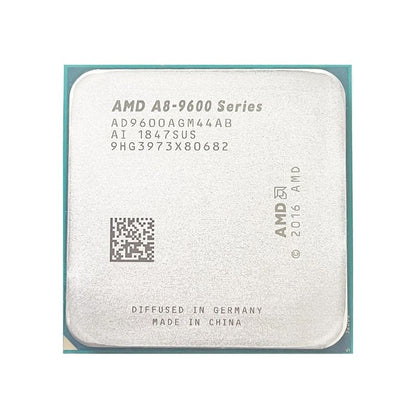 AMD A8-9600 Processor, 4 Cores, 3.1 GHz (3.4 GHz Turbo), Socket AM4, Radeon R7 Graphics - Desktop CPU