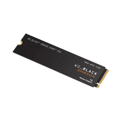 WD_BLACK SN850X 4TB NVMe Internal Gaming SSD, PCIe Gen4, up to 7,300 MB/s, M.2 2280, WDS400T2X0E