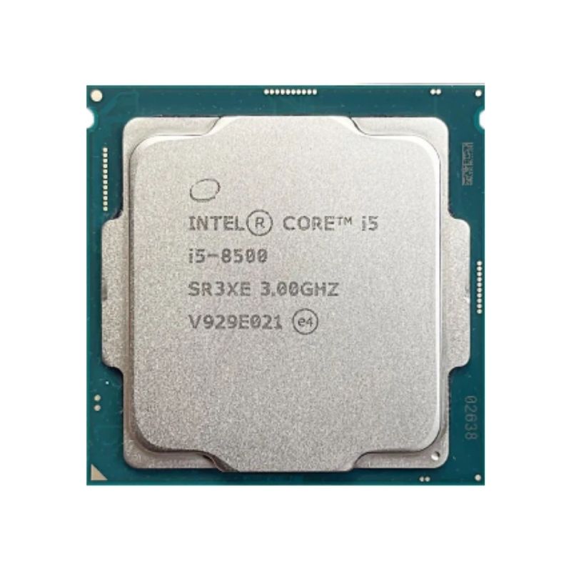 Intel Core i5-8500 Processor, 6 Cores, 6 Threads, 3.0 GHz (4.1 GHz Turbo), LGA 1151, 9MB Cache - Desktop CPU