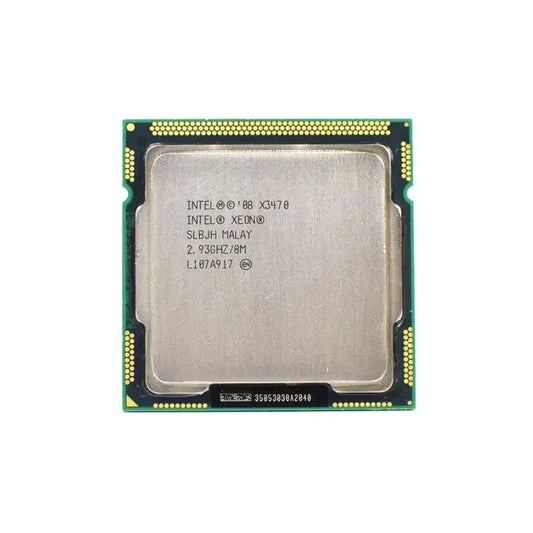 Intel Xeon X3470 Processor, 4 Cores, 8 Threads, 2.93 GHz, LGA 1156, 8MB Cache - Server CPU