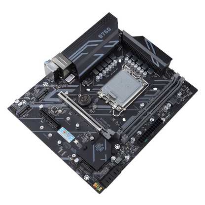 HUANANZHI B760M-D4-B Micro ATX Motherboard, Intel LGA1700, DDR4 3200MHz, PCIe 4.0, Dual M.2 NVMe