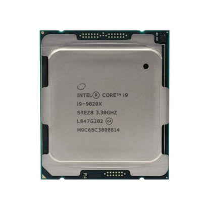 Intel Core i9-9820X Processor, 10 Cores, 20 Threads, 3.3 GHz (4.5 GHz Turbo), LGA 2066, 13.75MB Cache - Desktop CPU