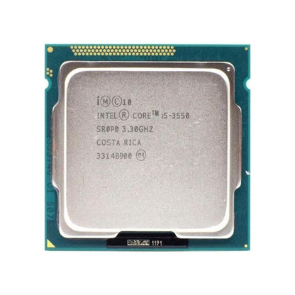 Intel Core i5-3550 Processor, 4 Cores, 4 Threads, 3.3 GHz (3.7 GHz Turbo), LGA 1155, 6MB Cache - Desktop CPU