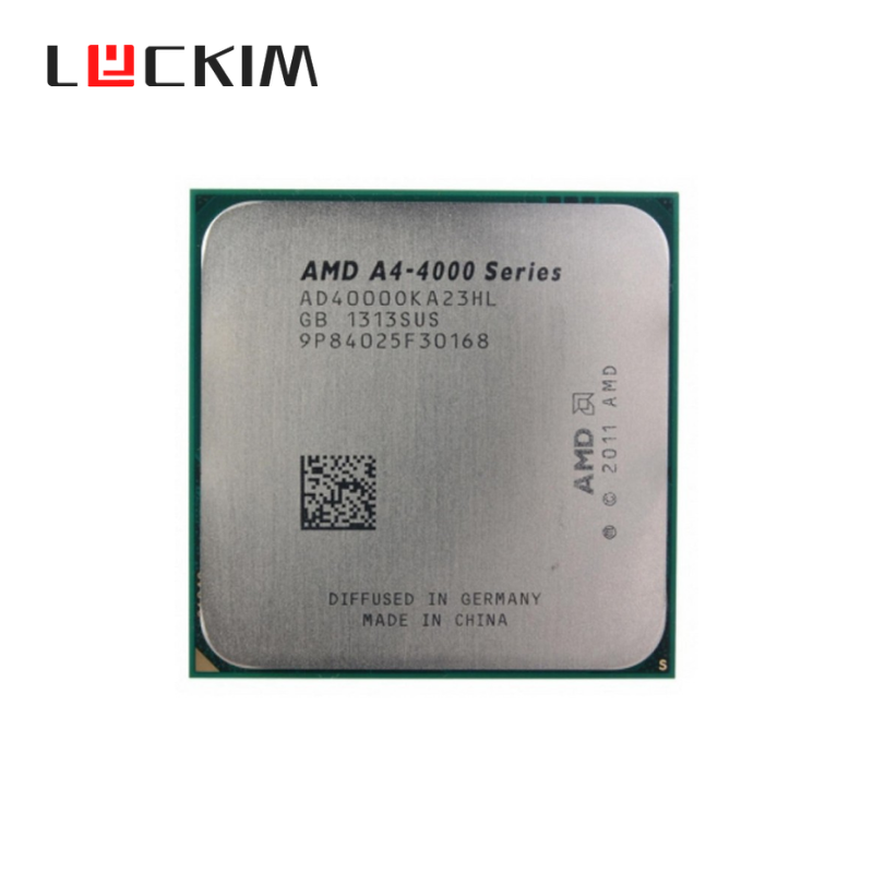 AMD A4-4000 Dual-Core Processor, 3.2 GHz, Socket FM2, 1MB Cache - Desktop CPU