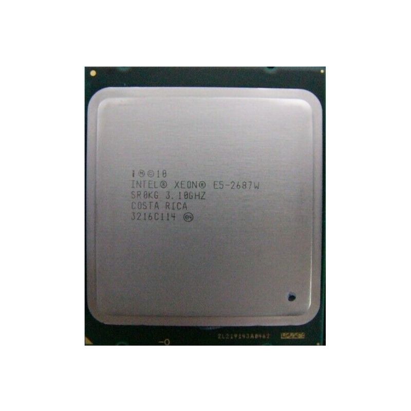 Intel Xeon E5-2687W Processor, 8 Cores, 16 Threads, 3.1 GHz (3.8 GHz Turbo), LGA 2011, 20MB Cache - Server CPU