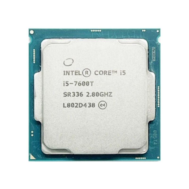 Intel Core i5-7600T Processor, 4 Cores, 4 Threads, 2.8 GHz (3.7 GHz Turbo), LGA 1151, 6MB Cache - Desktop CPU