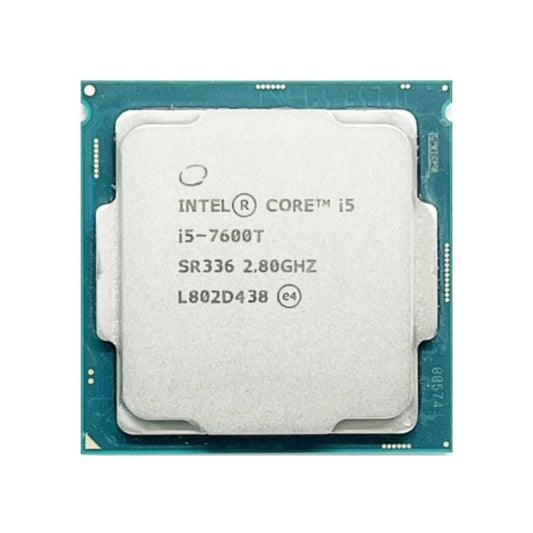 Intel Core i5-7600T Processor, 4 Cores, 4 Threads, 2.8 GHz (3.7 GHz Turbo), LGA 1151, 6MB Cache - Desktop CPU