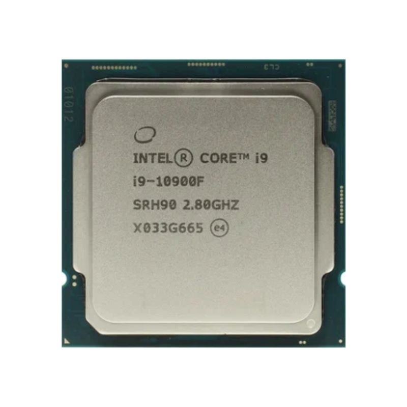 Intel Core i9-10900F Processor, 10 Cores, 20 Threads, 2.8 GHz (5.2 GHz Turbo), LGA 1200, 20MB Cache - Desktop CPU