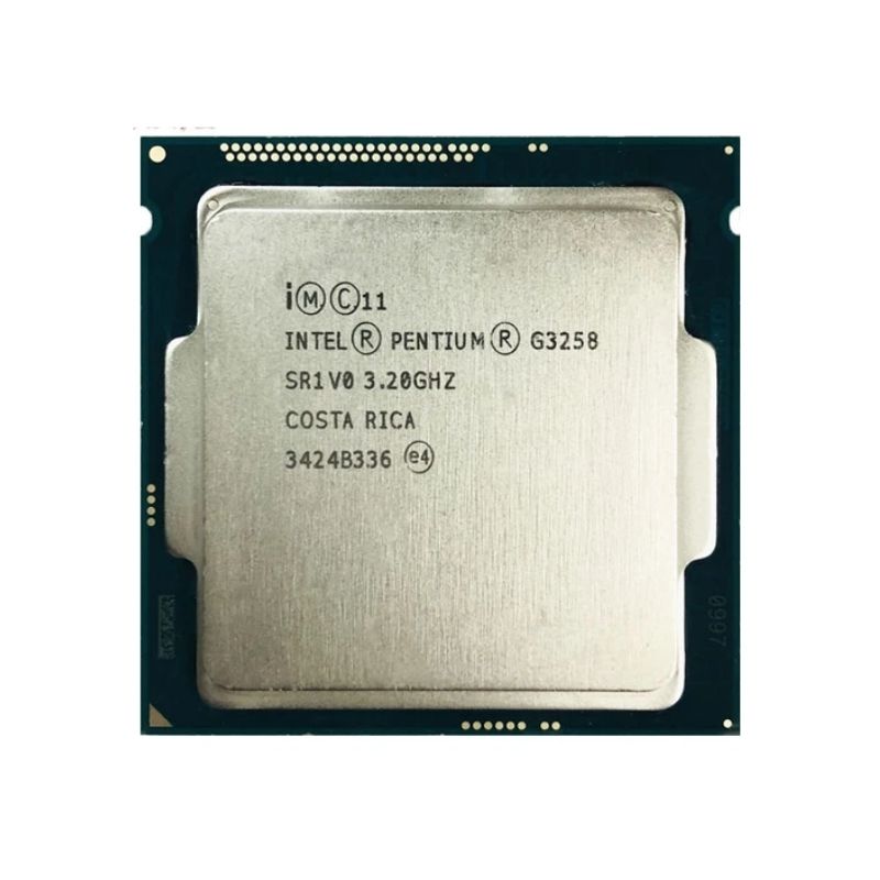 Intel Pentium G3258 Processor, 2 Cores, 2 Threads, 3.2 GHz, LGA 1150, 3MB Cache - Desktop CPU