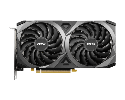 MSI GeForce RTX 3060 VENTUS 2X 12G OC, 12GB GDDR6, 1807 MHz Boost Clock, PCI Express 4.0, Dual Fan Cooling - Gaming Graphics Card