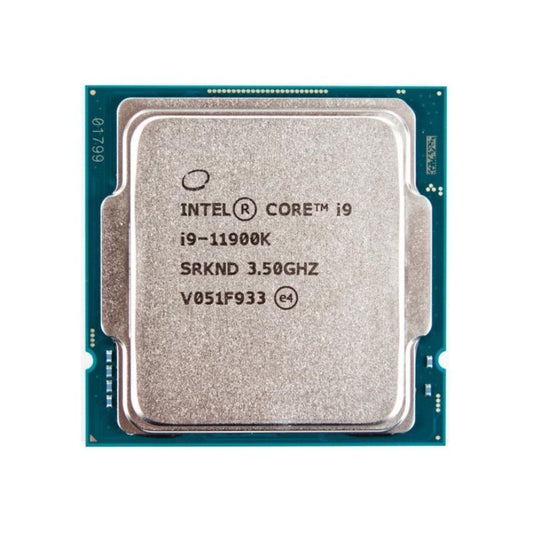 Intel Core i9-11900K Processor, 8 Cores, 16 Threads, 3.5 GHz (5.3 GHz Turbo), LGA 1200, 16MB Cache - Desktop CPU