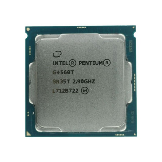 Intel Pentium Gold G4560T Processor, 2 Cores, 4 Threads, 3.5 GHz, LGA 1151, 4MB Cache - Desktop CPU