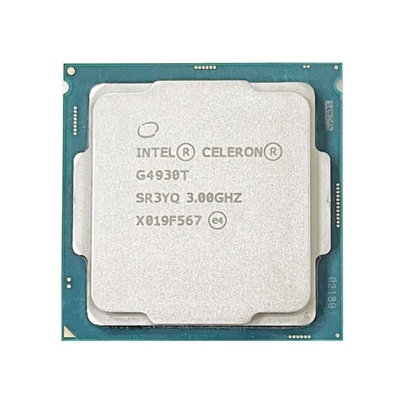 Intel Pentium Gold G4930T Processor, 2 Cores, 4 Threads, 3.0 GHz, LGA 1151, 4MB Cache - Desktop CPU