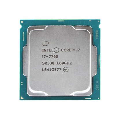 Intel Core i7-7700 Processor, 4 Cores, 8 Threads, 3.6 GHz (4.2 GHz Turbo), LGA 1151, 8MB Cache - Desktop CPU