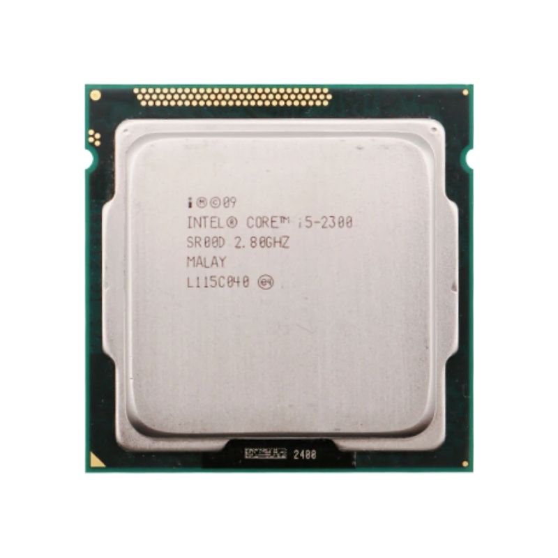 Intel Core i5-2300 Processor, 4 Cores, 4 Threads, 2.8 GHz, LGA 1155, 6MB Cache - Desktop CPU