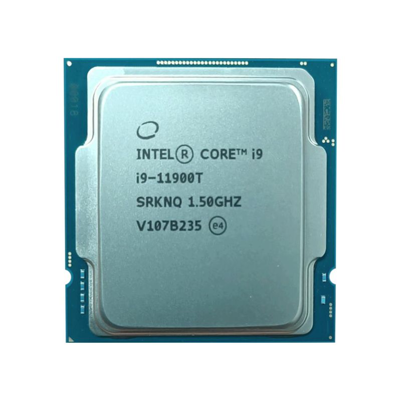 Intel Core i9-11900T Processor, 8 Cores, 16 Threads, 1.5 GHz (4.9 GHz Turbo), LGA 1200, 16MB Cache - Desktop CPU