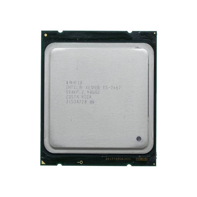 Intel Xeon E5-2667 Processor, 8 Cores, 16 Threads, 3.3 GHz (3.6 GHz Turbo), LGA 2011, 25MB Cache - Server CPU