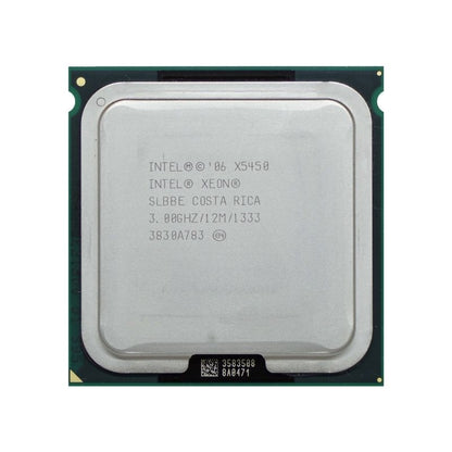 Intel Xeon X5450 Processor, 4 Cores, 4 Threads, 3.0 GHz, LGA 775, 12MB Cache - Server CPU