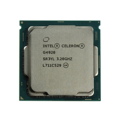 Intel Pentium Gold G4920 Processor, 2 Cores, 4 Threads, 3.8 GHz, LGA 1200, 4MB Cache - Desktop CPU