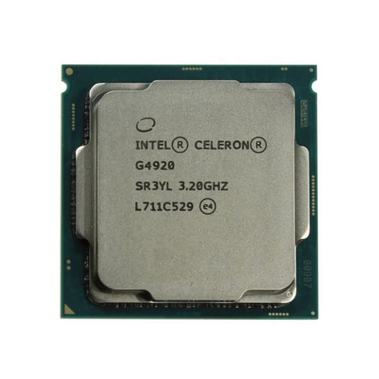 Intel Pentium Gold G4920 Processor, 2 Cores, 4 Threads, 3.8 GHz, LGA 1200, 4MB Cache - Desktop CPU