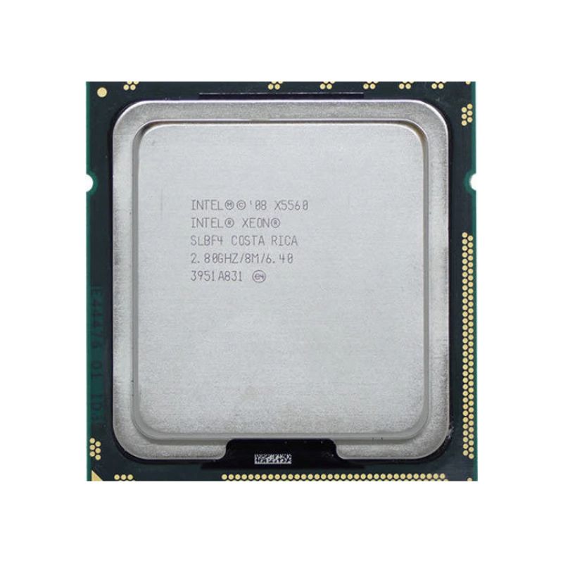 Intel Xeon X5560 Processor, 4 Cores, 8 Threads, 2.80 GHz, LGA 1366, 8MB Cache - Server CPU